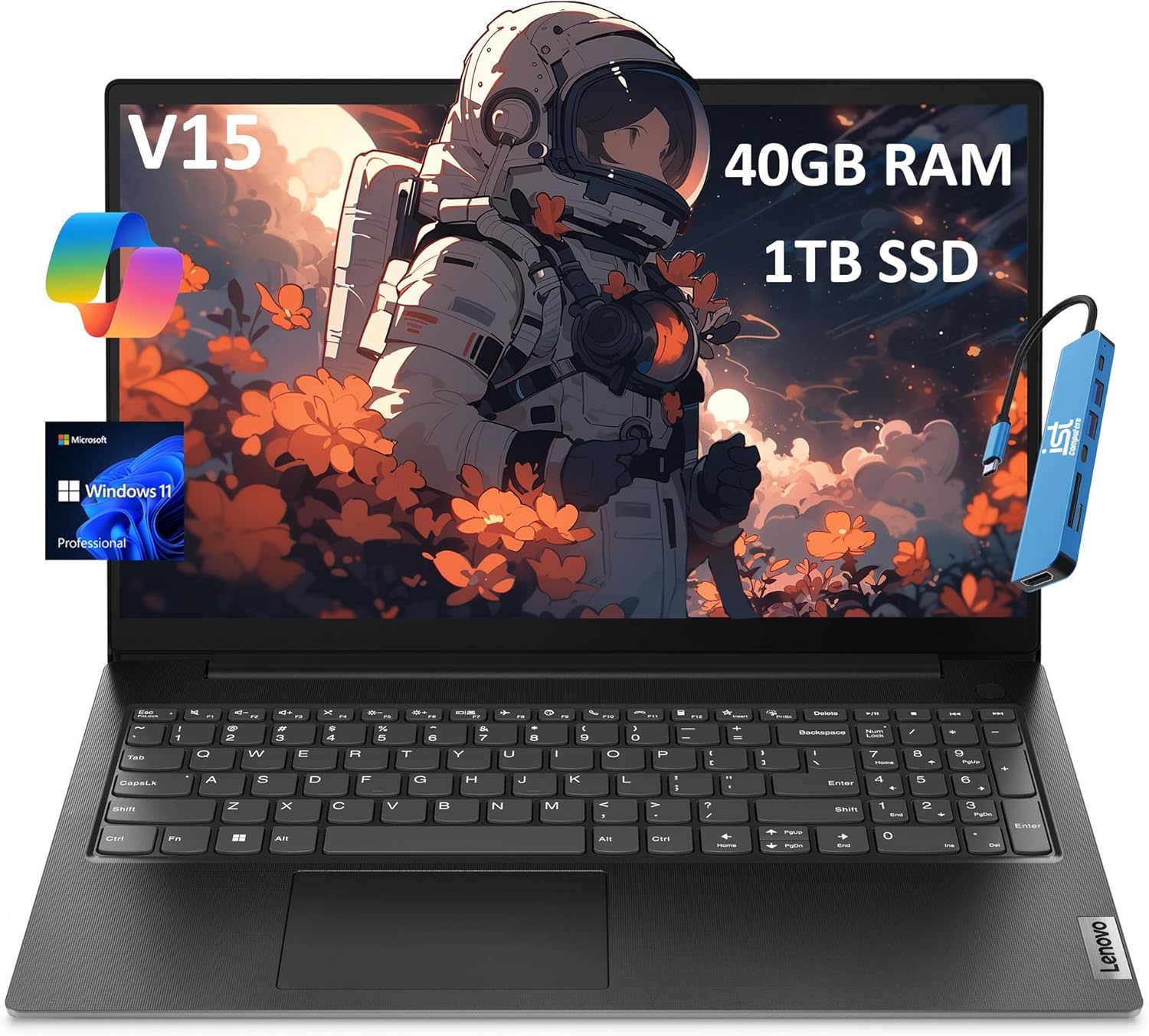 Lenovo V15 Gen 4 Laptop with 13th Gen Intel Core i5 Processor