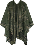 Women's Color Block Shawl Wrap by Urban CoCo for Winter Style