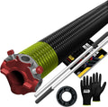 Garage Door Torsion Spring 207x2x24 Left Side - Heavy Duty Red Cone