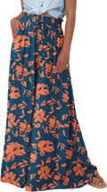 Wide Leg Palazzo Pants for Women - Flowy High Waist Summer