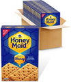 HONEY MAID Honey Graham Crackers Bulk 12 Boxes - Snackable Whole Grain