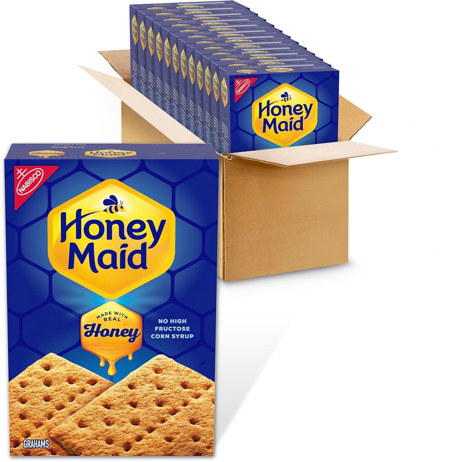 HONEY MAID Graham Crackers - Delicious Sweet Snacks in Bulk