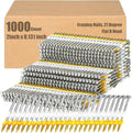 21 Degree Framing Nails Flat D Head Galvanized Ring Shank - 2 in