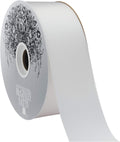 McGinley Mills 2 in Acetate Satin Ribbon White, 100 Yard Spool