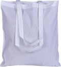 Recycled Cotton Tote Bags 100 Pack 15 x 16 in - Bulk Reusable Bags