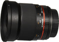 Rokinon 16mm f/2.0 ED AS CS Lens for Canon EF-S - Wide Low-Light
