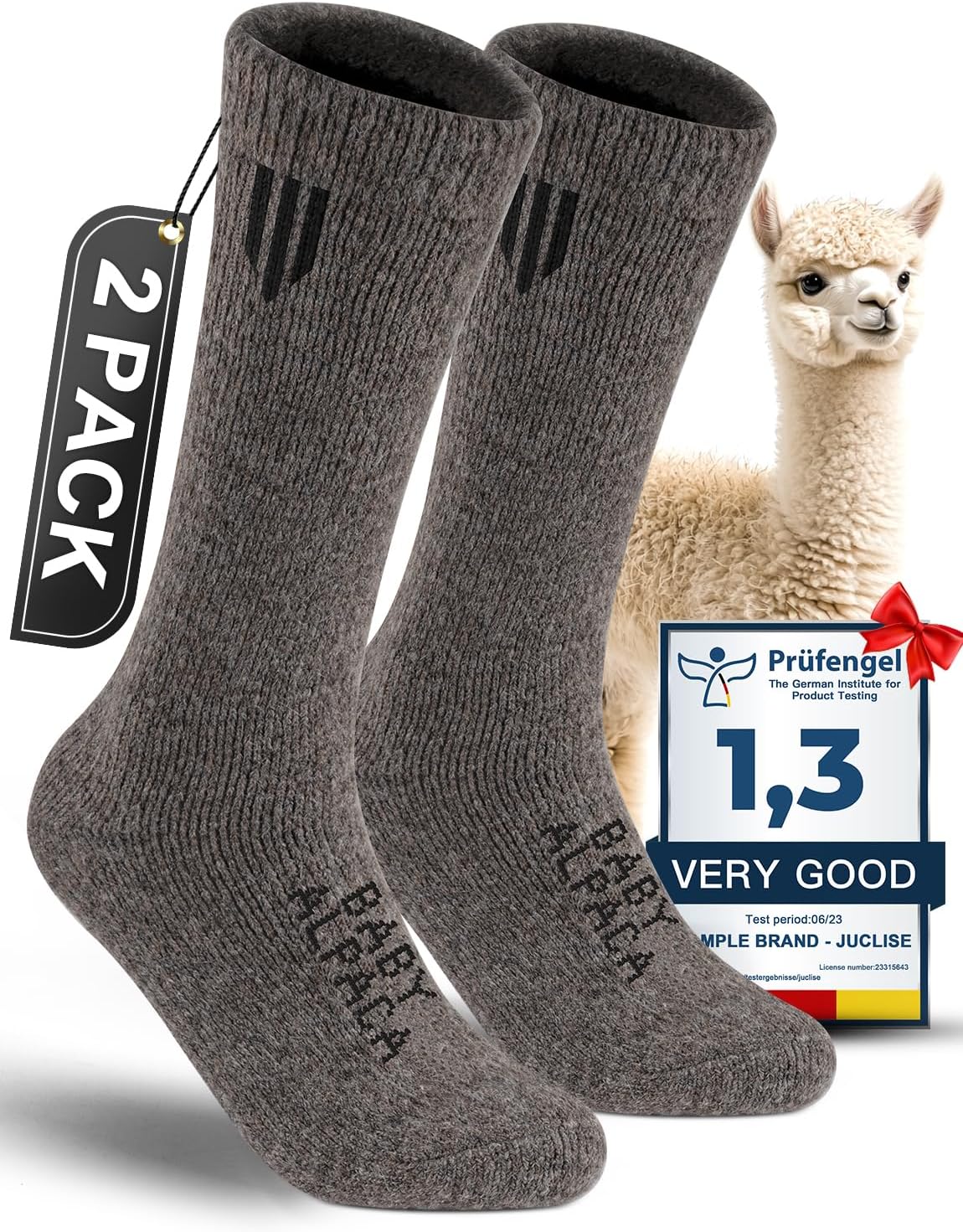 Thermal Alpaca Wool Boot Socks: Stay Warm in Style!