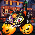 TCFUNDY 7.5FT Black Cat Halloween Inflatable Outdoor Decoration
