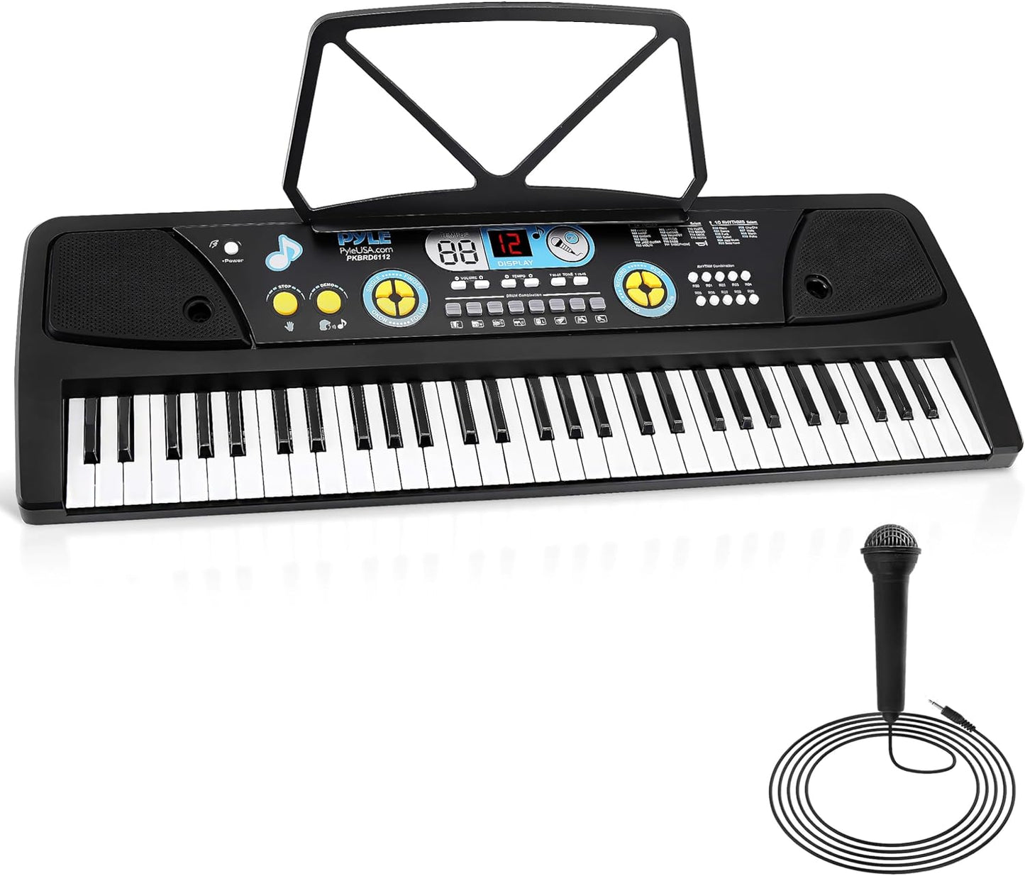 Portable Electric Keyboard for Karaoke Fun!
