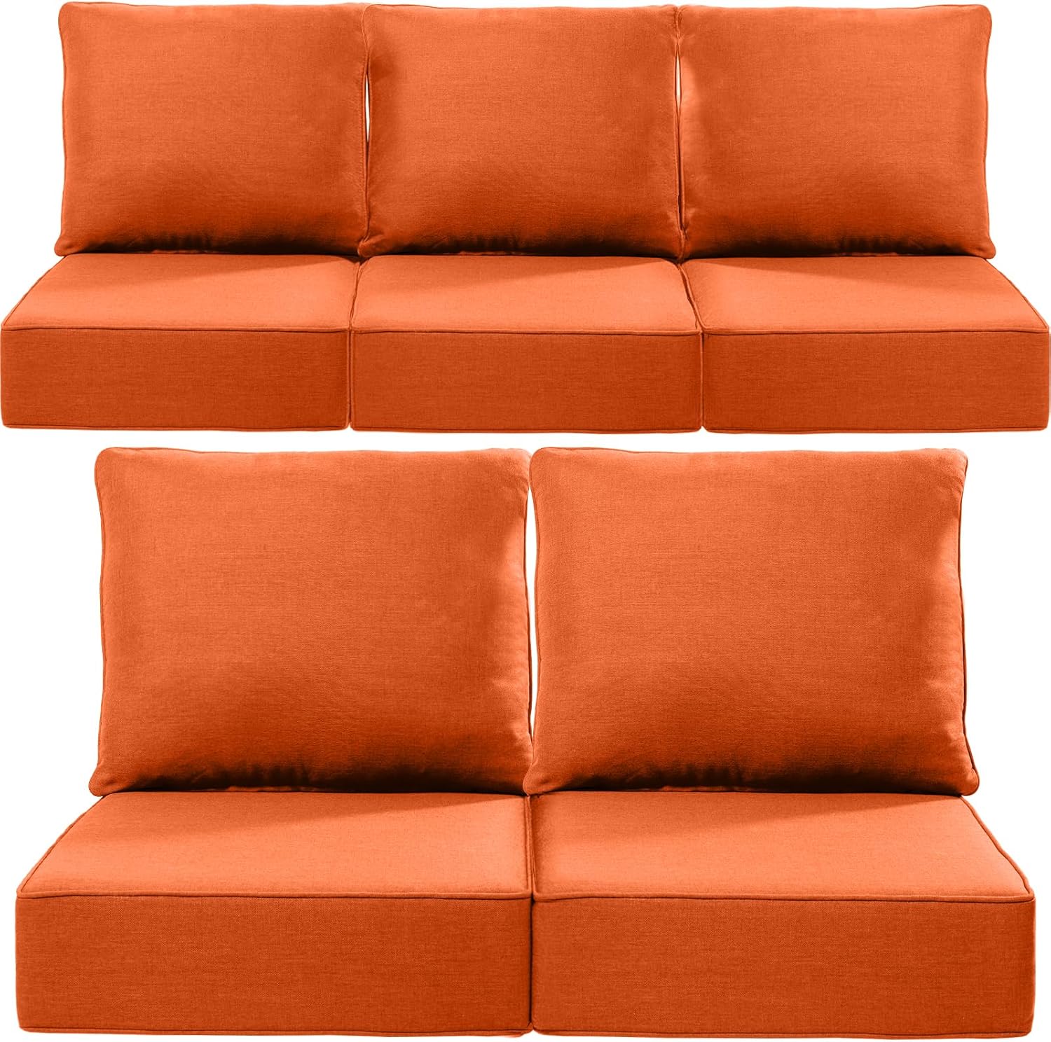 Luxury 24x24x6 Inch Outdoor Cushions for Patio Furniture Set
