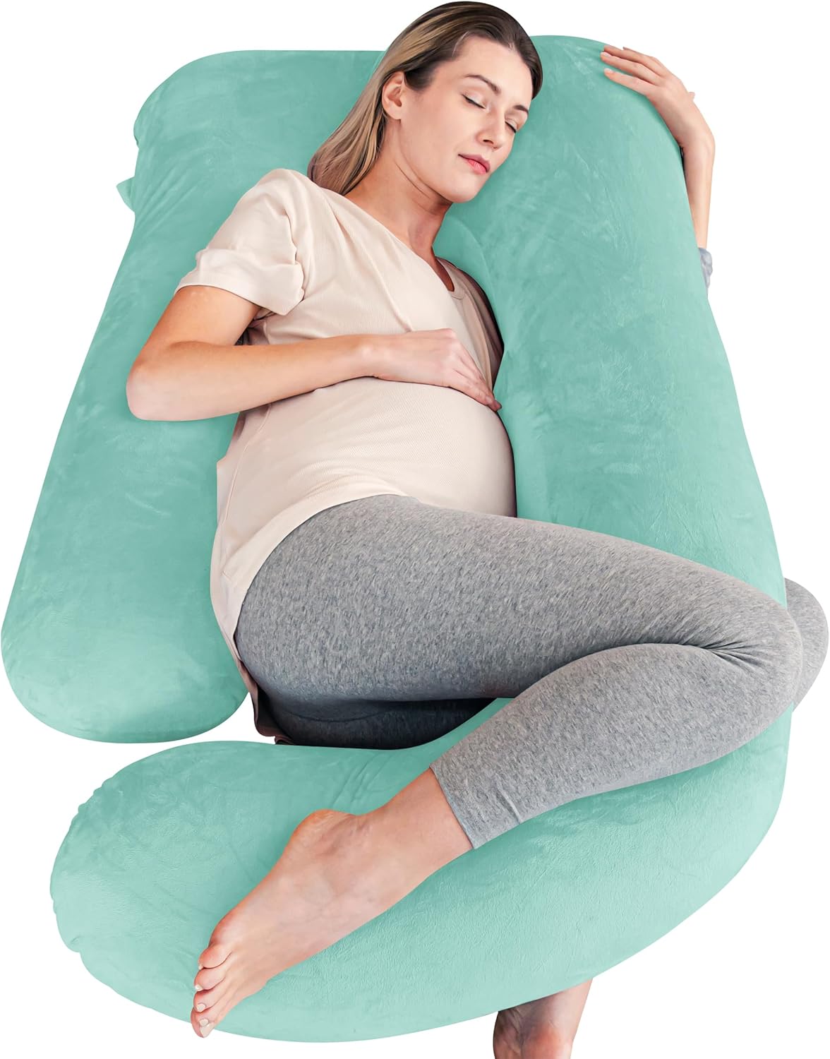 Cute Castle U-Shape Maternity Pillow for Ultimate Comfort