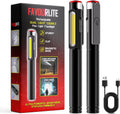 Pen Light Flashlight Rechargeable 800 Lumens - Dual Beam Penlight