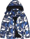 Boys Waterproof Ski Jacket Warm Winter Fleece Snow