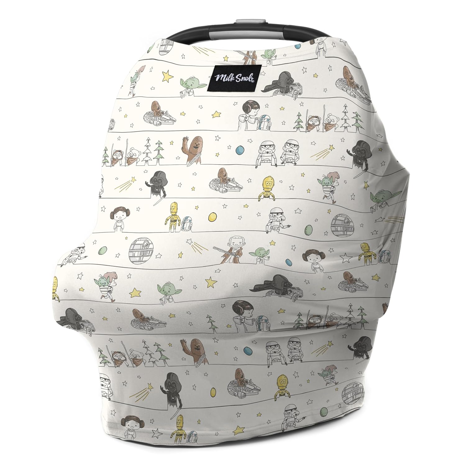 Milk Snob 5-in-1 Cover for Breastfeeding and Baby Gear