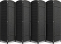Sorbus 8 Panel Room Divider 6 ft Tall - Extra Wide Privacy Screen