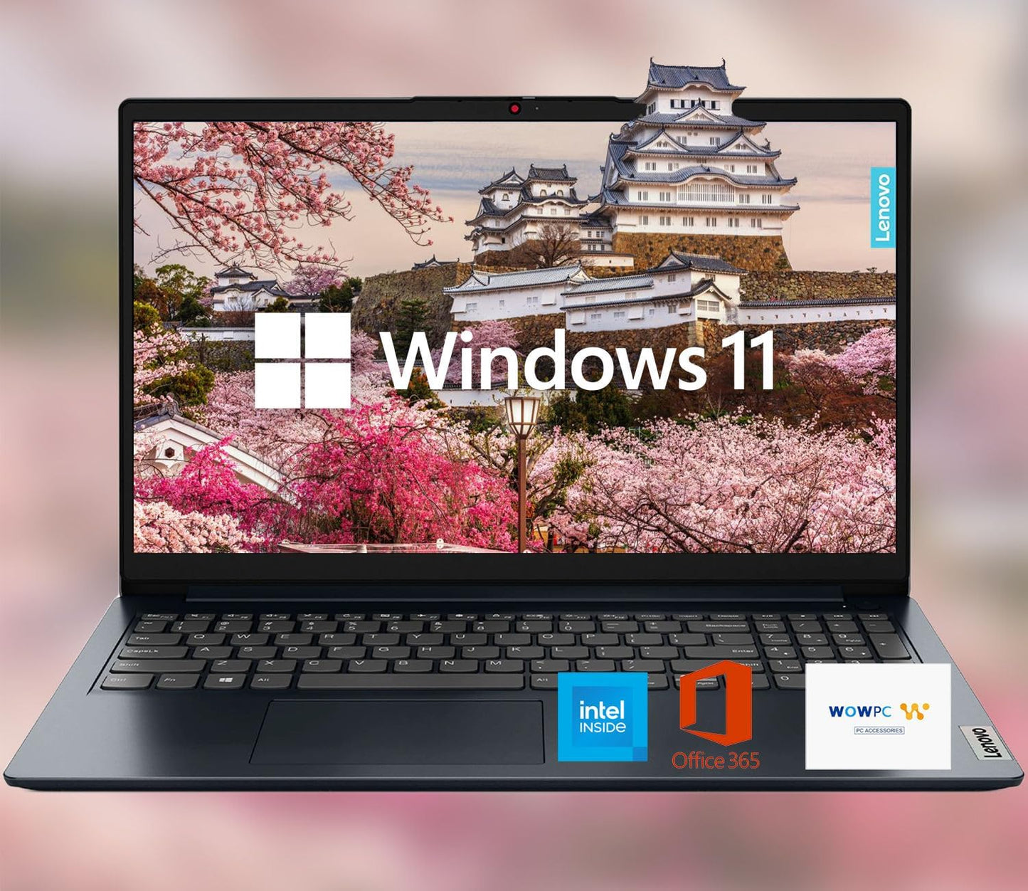 Lenovo IdeaPad 15.6 HD Anti-Glare Laptop with Microsoft 365
