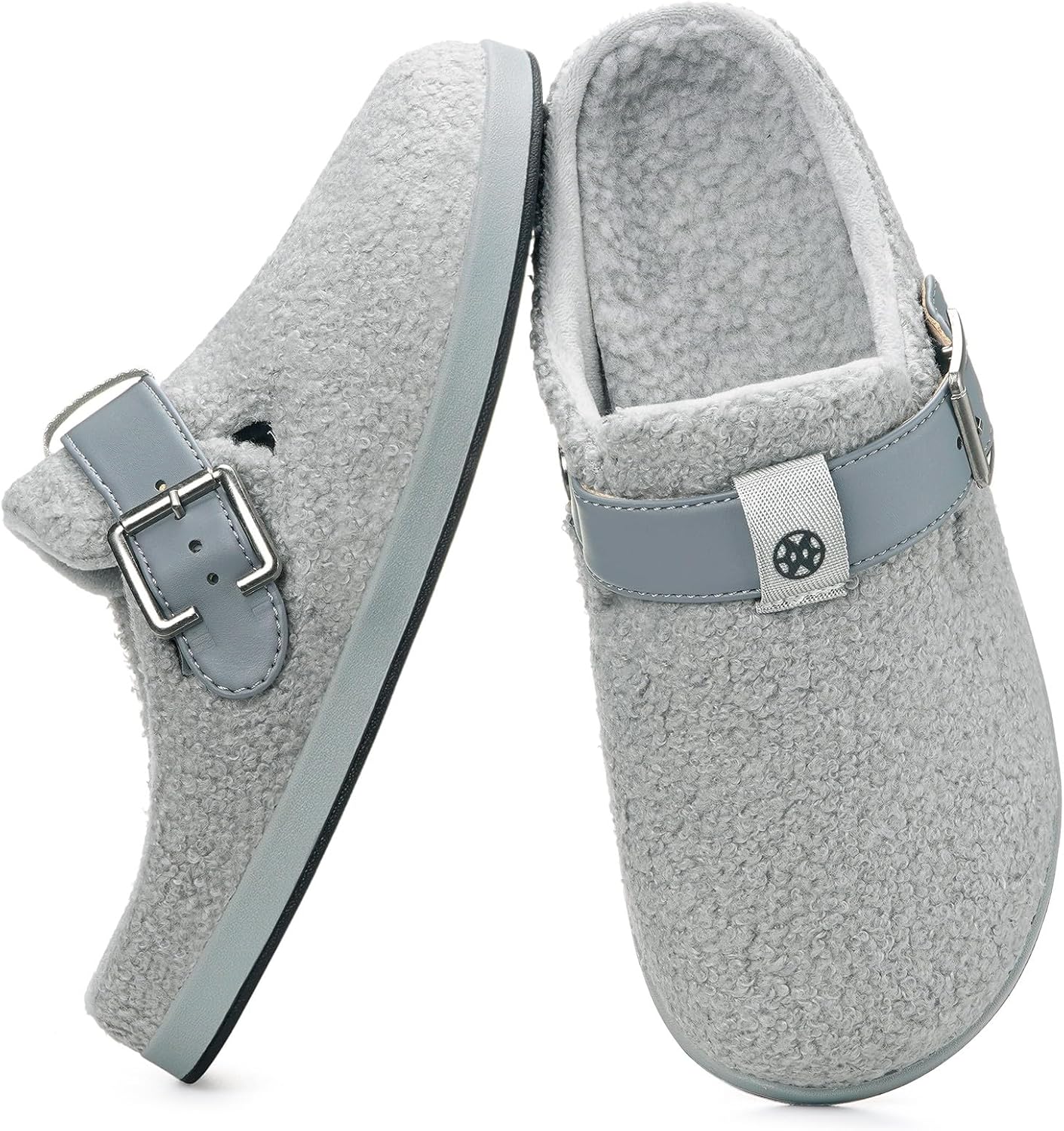 Fuzzy Slippers with Arch Support for Comfort and Warmth