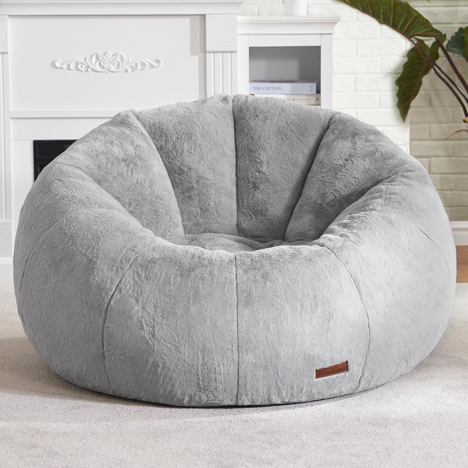 Hobestluk Large Bean Bag Chair for Adults - Comfy Sofa Couch