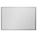 Cloverleaf Perforated Aluminum Sheet 2 ft x 3 ft - Durable Decorative