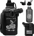 Iron Infidel Battle Bottle 64 oz Insulated Water Jug - Heavy Duty 2