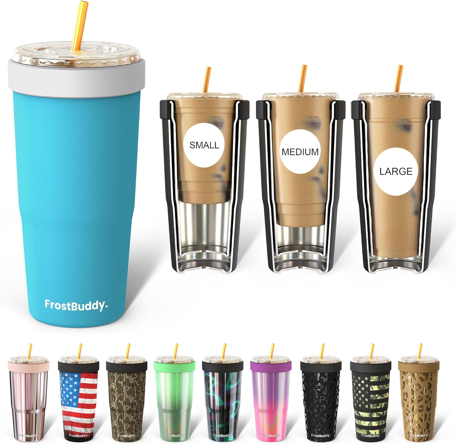 Frostbuddy Togo Buddy 30 oz Stainless Steel Insulated Tumbler