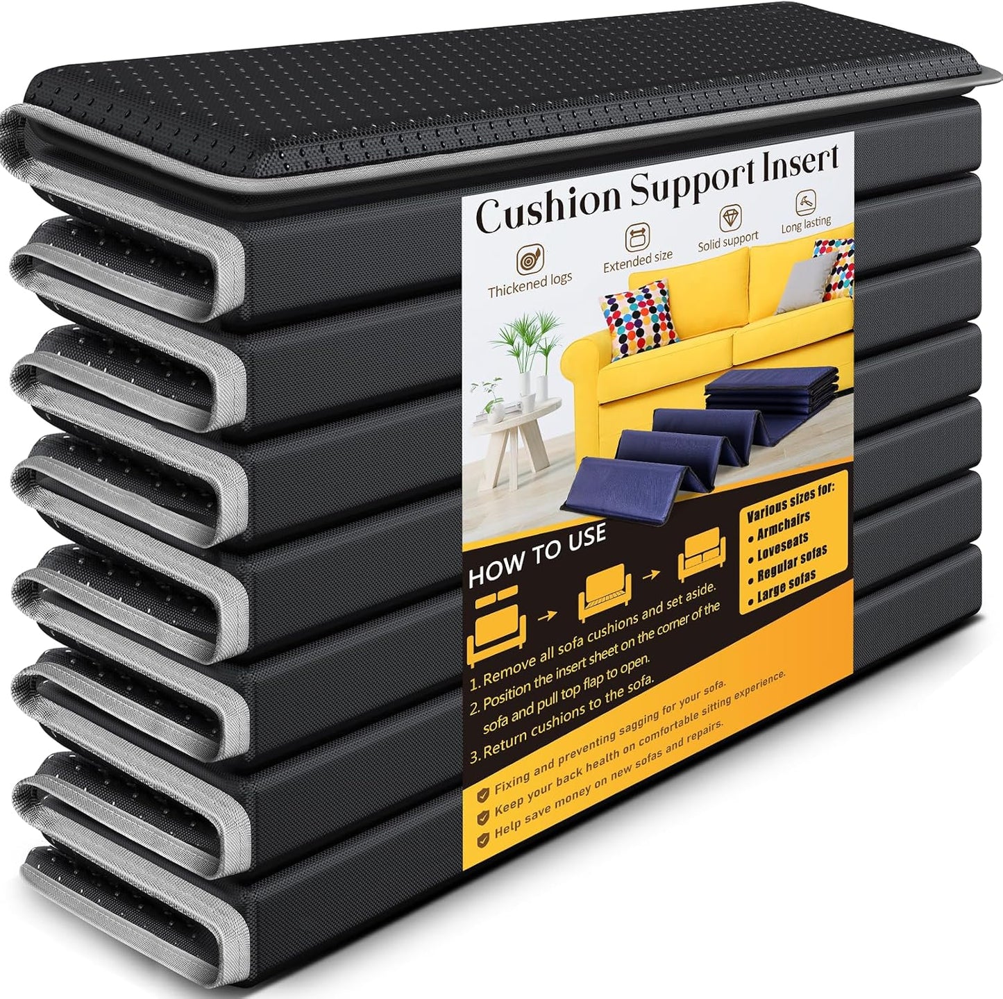 Heavy Duty Couch Cushion Support for Sagging Seat 21.5in x 48in