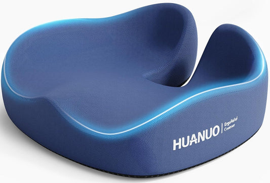 HUANUO Cooling Gel Seat Cushion - Tailbone & Back Support