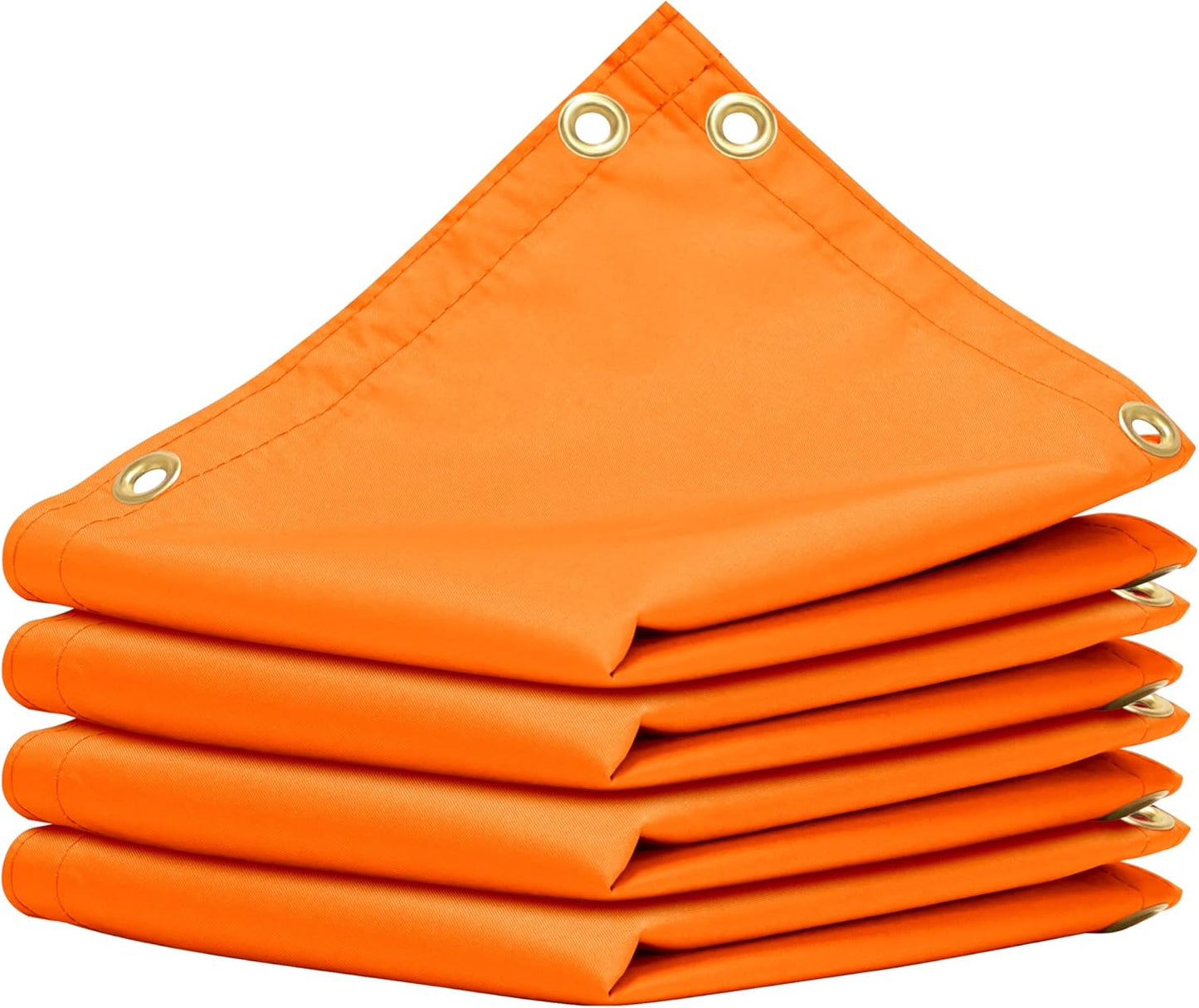 9ft x 20ft Orange Waterproof Shade Cloth for Pets and Greenhouses