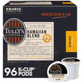Tully's Coffee Hawaiian Blend Keurig K-Cup Pods, 96 Count - Smooth
