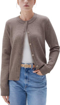 SUUKSESS Chunky Cashmere Cardigan Sweaters - Cozy Button Up Knit