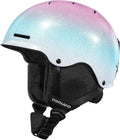 Odoland Ski Helmet Shinning Mirror Shell - Dial Fit, Ventilated