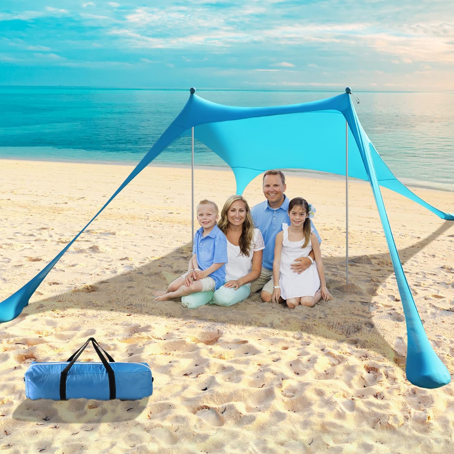 TOBEHIGHER Beach Tent - UPF 50+ Sun Protection