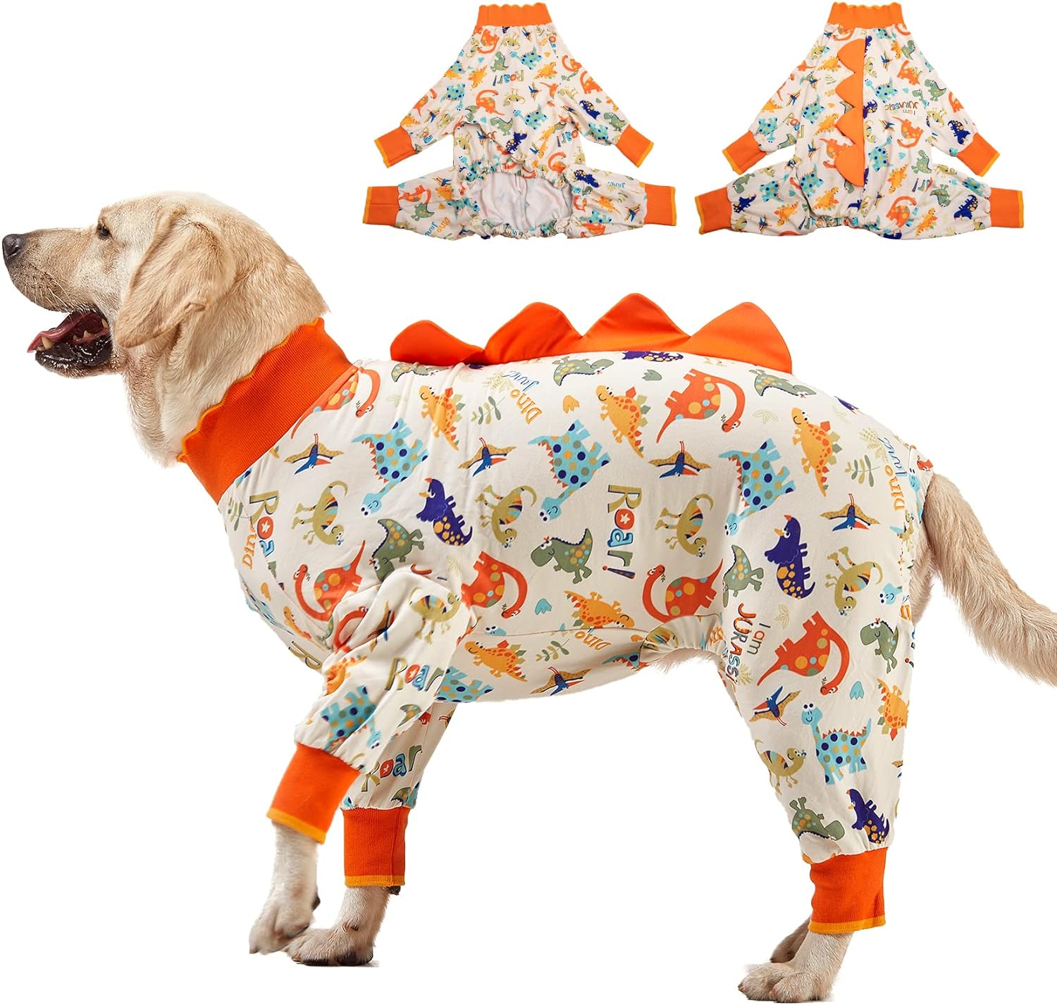 LovinPet Dog Pjs for Large Breeds - Anti Licking Recovery Wear
