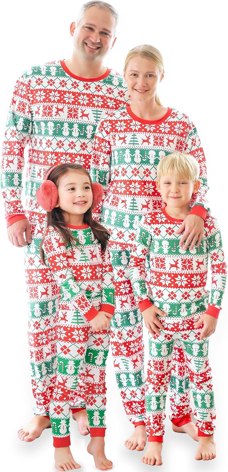 Matching Family Pajama Set for Christmas and Halloween Fun