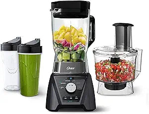 Oster Blender and Food Processor Combo for Smoothies and More