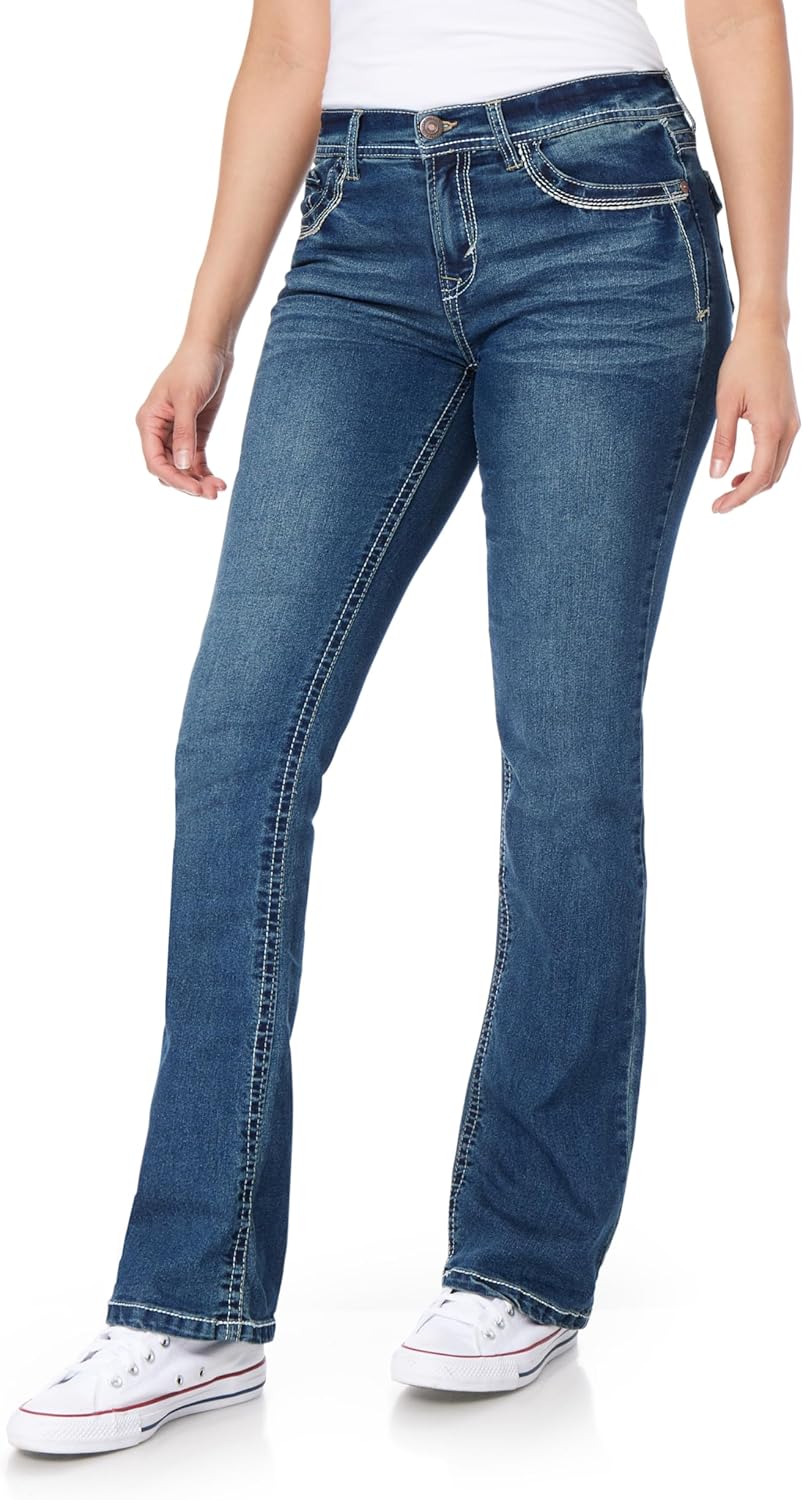 Legendary Bootcut Mid-Rise Insta Stretch Jeans for Women