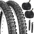 20x1.95/2.125 Road Bike Tire Set - Puncture-Resistant 20 in Tires