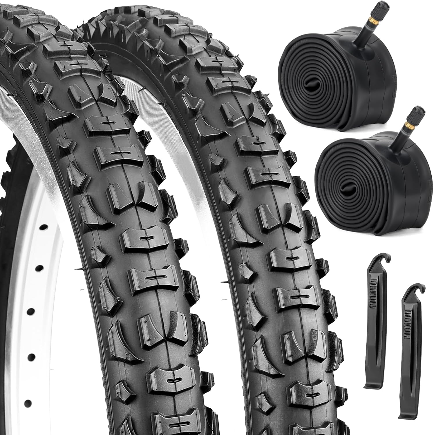 20x1.95/2.125 Road Bike Tire Set for BMX and MTB Adventures