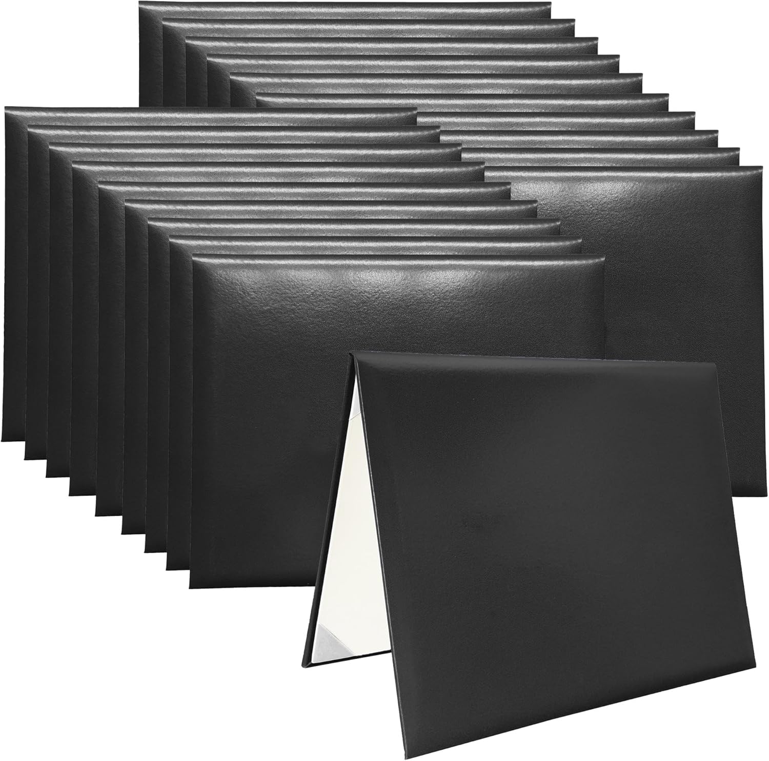 20 PCS Smooth Diploma Certificate Covers for Graduation Events