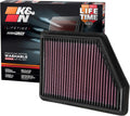 K&N High-Flow Engine Air Filter for 2016-2025 HONDA - Performance