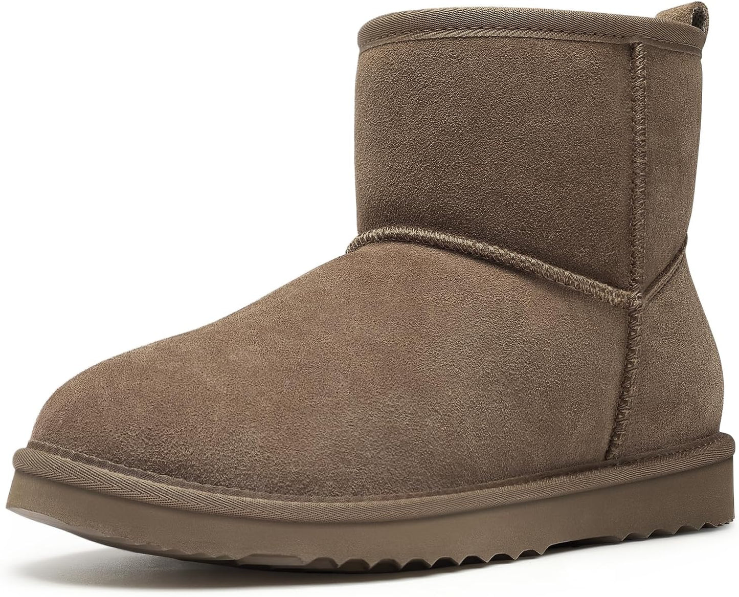 Litfun Genuine Suede Mini Boots: Warm, Cozy, and Stylish