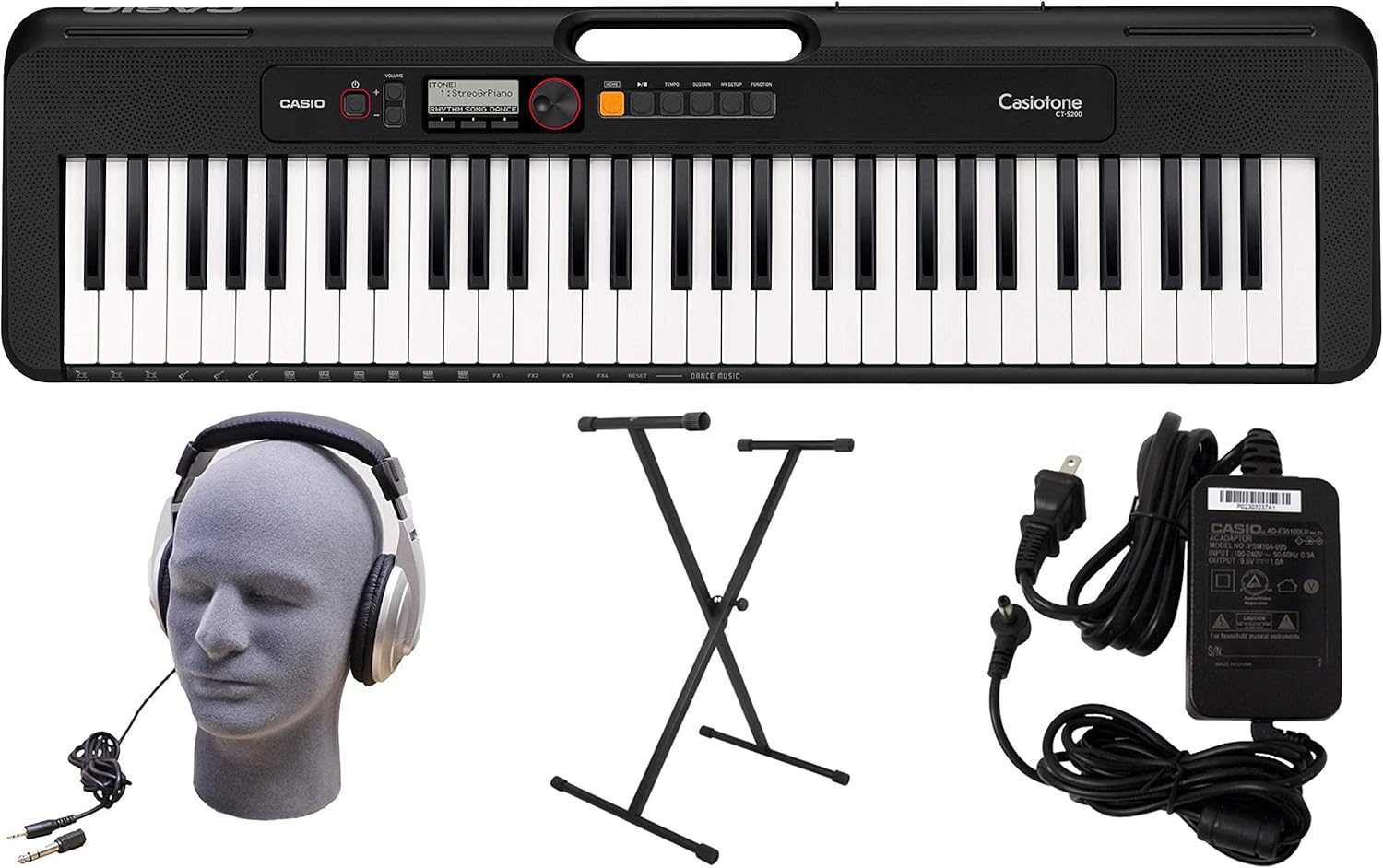 Casio 61-Key Premium Keyboard Pack - Enjoy Music Anywhere!
