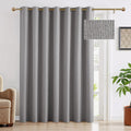 Full Blackout Curtains 96 in Long for Bedroom and Sliding Door - Total