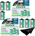 Fujifilm 400 Film Bundle, 6 Rolls (36 Exposures Each) - Versatile