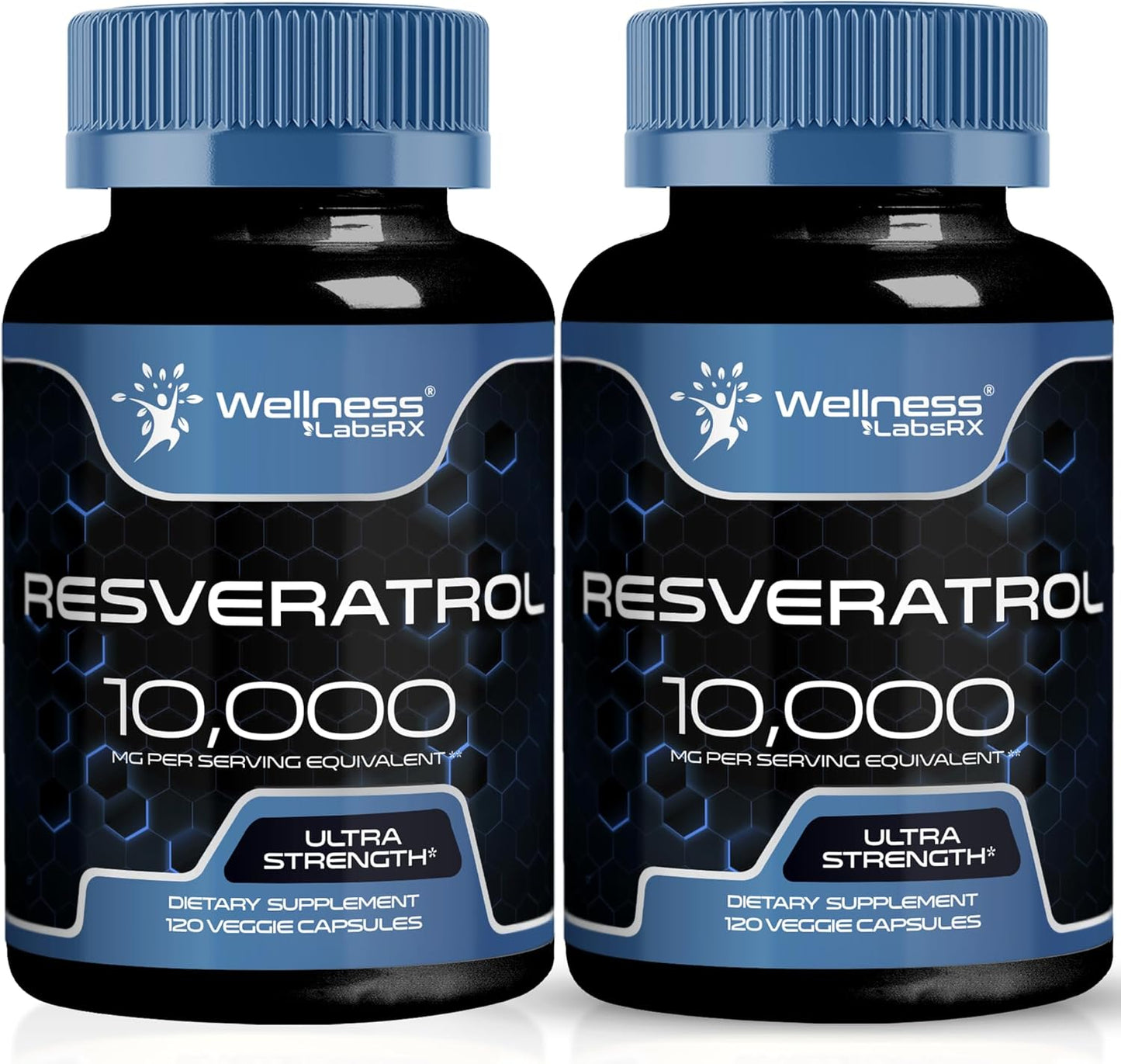 Resveratrol 1000mg Capsules - Powerful Antioxidant Support