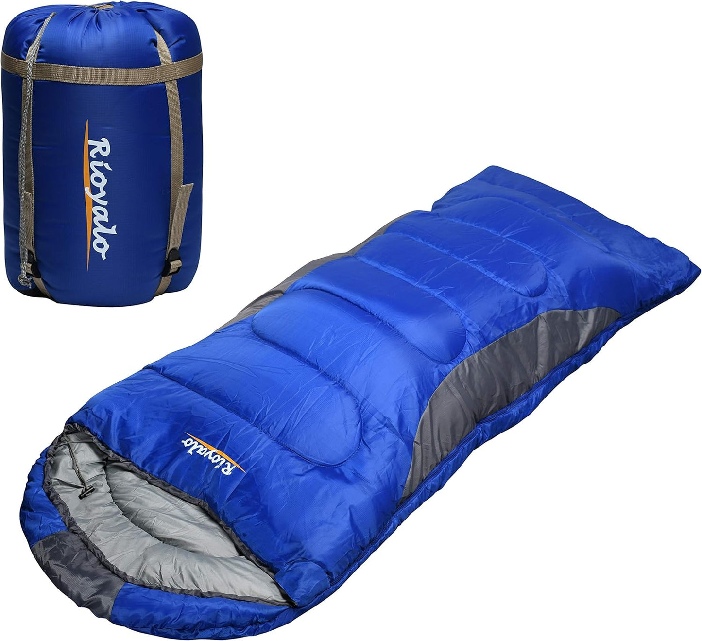 0 Degree Winter Sleeping Bags for Adults Camping - Cozy & Durable