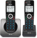 DECT 6.0 2-Handset Cordless Home Phone with Call Block - Clear Sound