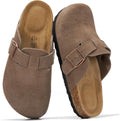 Project Cloud Benton Genuine Leather Footbed Clogs for Women - Memory