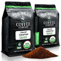 Water Processed DECAF Caramel Ground Coffee, Medium Roast - Organic