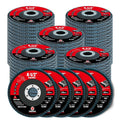 60 Pack Flap Discs 40 Grit 4 1/2 in x 7/8 in T29 Zirconia - Heavy Duty